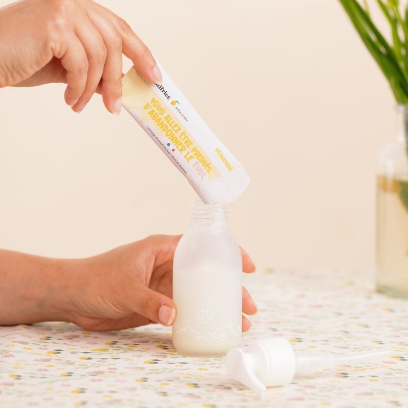 Dentifrice citron à dissoudre + 4 recharges Pimpant