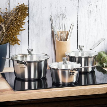 Casserole inox 1826 Cristel