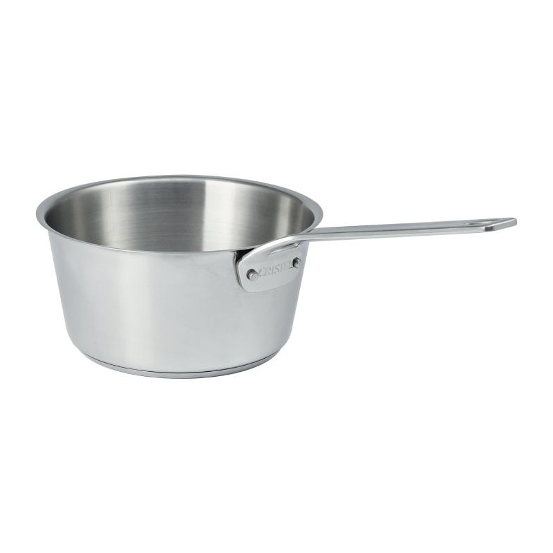 Casserole inox brossé 18 cm 1826 Cristel