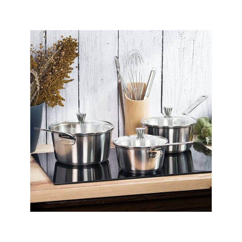 Casserole inox 1826 Cristel