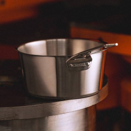 Casserole inox brossé 1826 Cristel