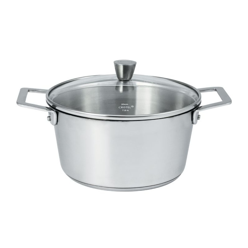 Faitout inox brossé 1826 Cristel 16 cm 