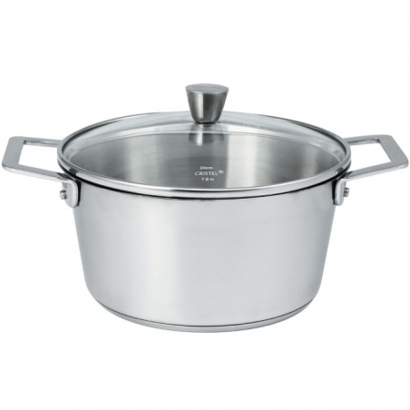 Faitout inox brossé 1826 Cristel 16 cm 