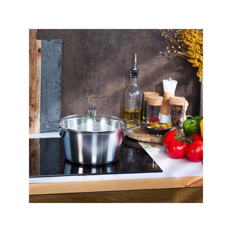 Faitout inox brossé 16 cm 1826 Cristel