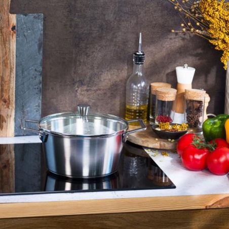 Faitout inox brossé 16 cm 1826 Cristel