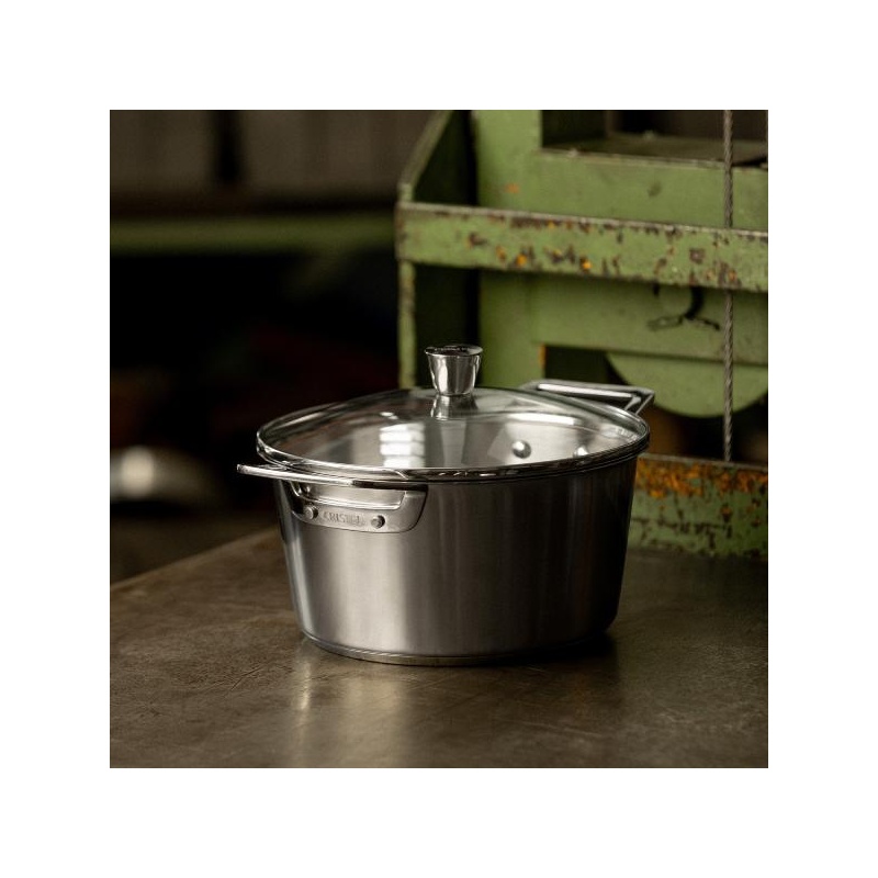 Couvercle en verre pour casserole et faitout - 1826 Cristel