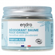 Déodorant baume peaux sensibles Aloé Endro Cosmétiques