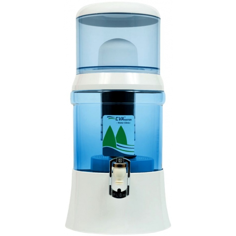 Fontaine filtrante EVA 7L en verre - 700 BEP