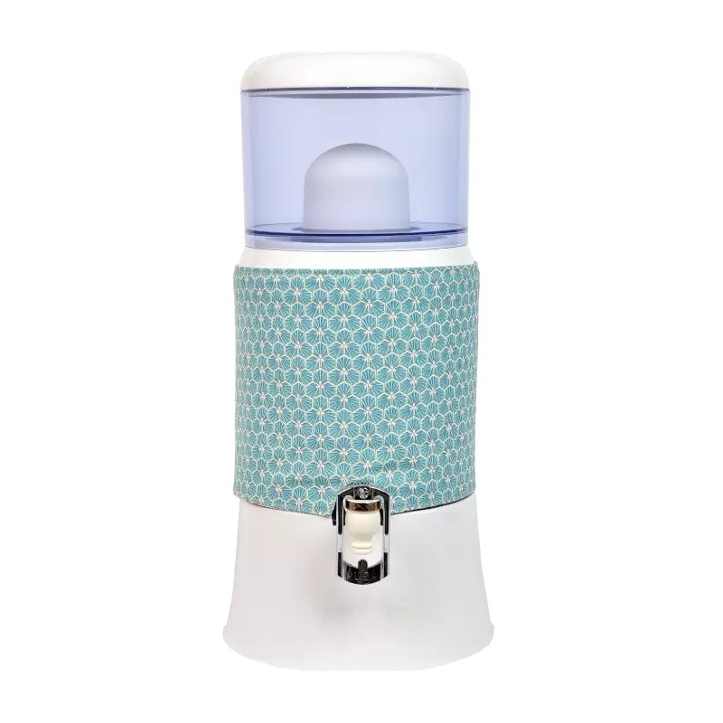 Housse pour fontaine EVA 7 litres - Turquoise et doré Fontaine EVA