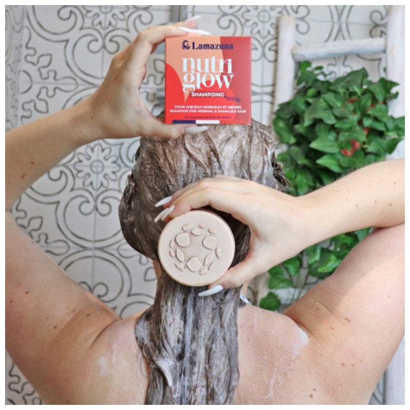 Shampoing solide nourrissant - Nutri Glow Lamazuna