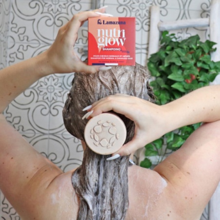 Shampoing solide nourrissant - Nutri Glow Lamazuna