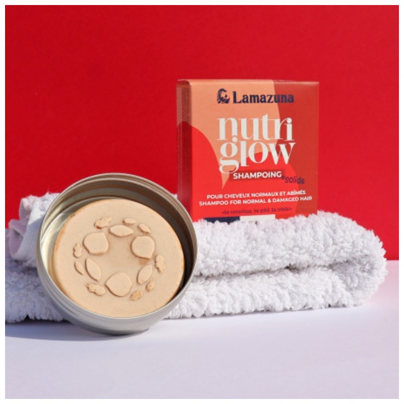 Shampoing solide nourrissant - Nutri Glow Lamazuna