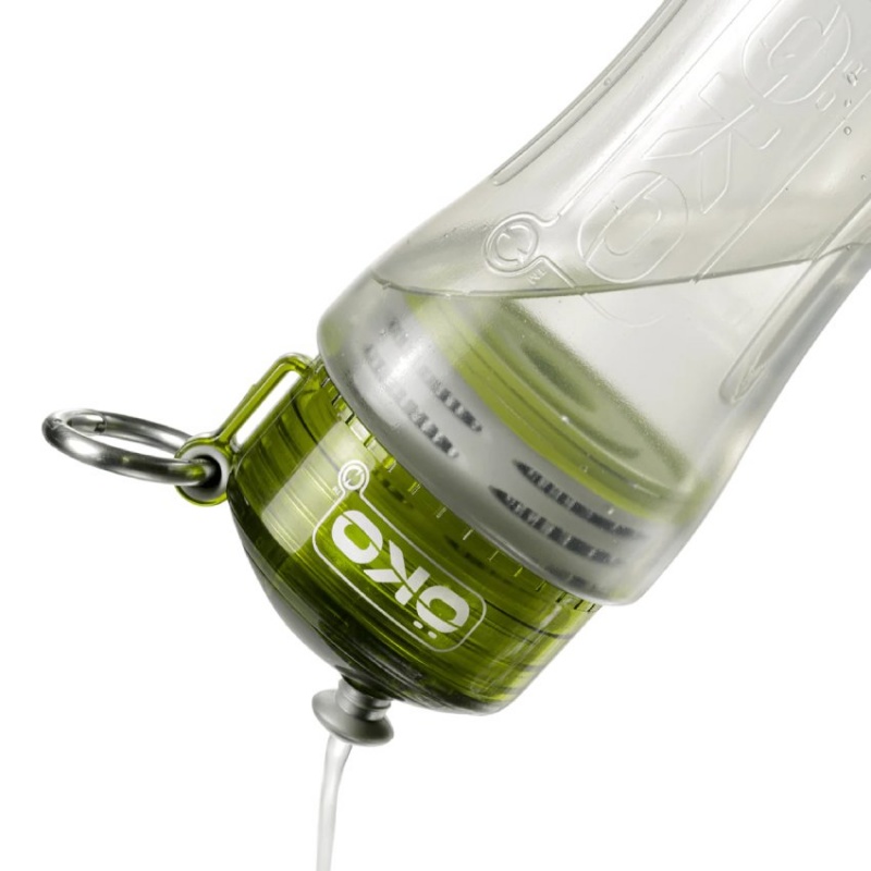Pack Gourde filtrante 1L Verte + 2 filtres ÖKO