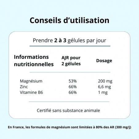 Utiliser le complément Magnésium Argalys