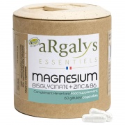 Complément Magnésium Bisglycinate + B6 et Zinc ARGALYS