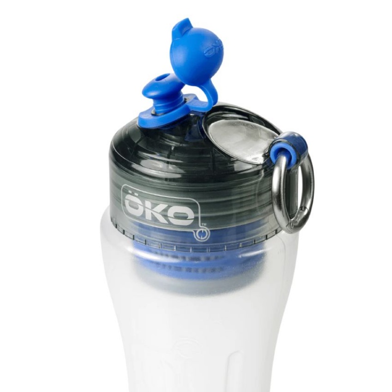 Gourde filtrante ÖKO 1L Bleue 