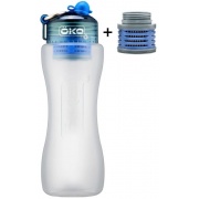 Pack Gourde filtrante ÖKO 1L Bleue + 1 filtre de remplacement