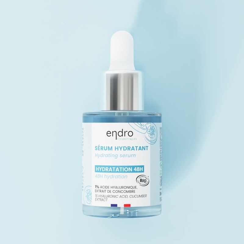 Duo Peau Lumineuse - Sérum vitaminé & Sérum Hydratant Endro Cosmétiques