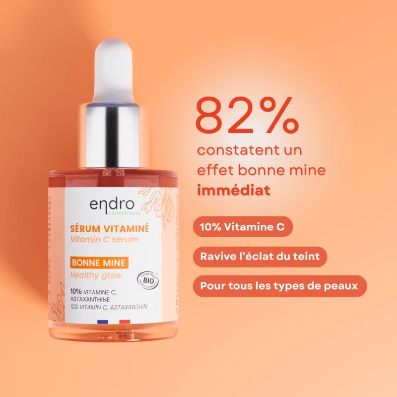 Duo Peau Unifiée - Sérum vitaminé & Sérum Anti-tâches Endro Cosmétiques