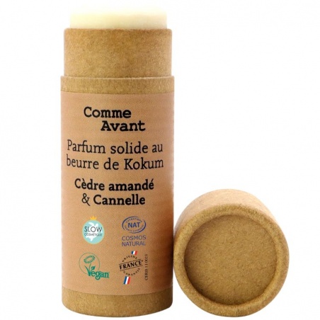 Parfum solide Cèdre amandé et Cannelle Comme Avant - Comme Avant