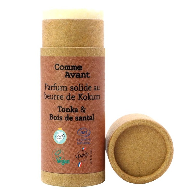 Parfum solide Tonka et Bois de Santal Comme Avant