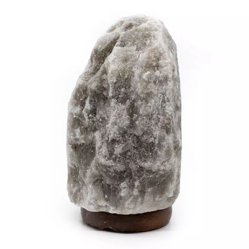 Lampe de Sel Himalaya grise brute 1 à 2 kg Esoterra