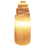 Lampe Sélénite Monolithe 20 cm Esoterra
