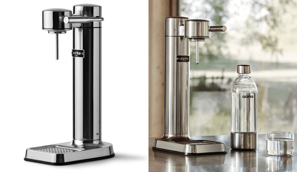 Aarke Carbonator : machine à eau gazeuse inox