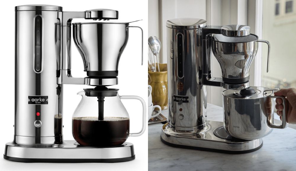 Machine à café Aarke en inox