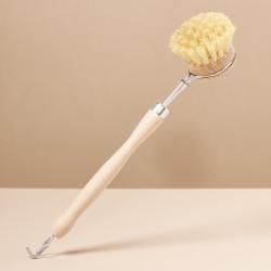 idée cadeau : Brosse à vaisselle en bois et fibres naturelles