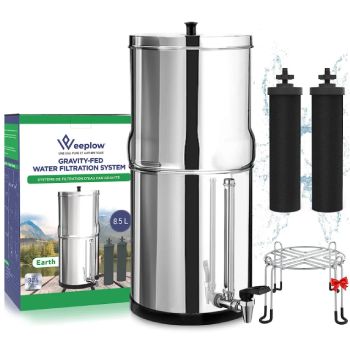 Filtre à gravité Weeplow - meilleur rapport qualité prix