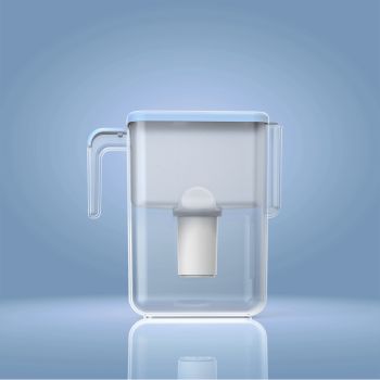 La carafe à filtre ECOSOFT Slim