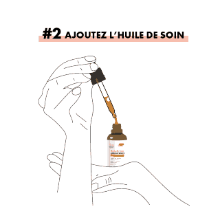 Utilisation huile antioxydante étape 2