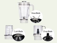 3 lames pour des possibilités multiples