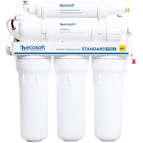 Kit De Rechange 3 étapes Pour Filtre Osmose Inverse Ecosoft - Préfiltration Sédiments Et Charbon - Compatible Systèmes Standard